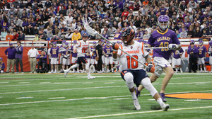 Tyson Bomberry, pictured last year, struggled at times last week against Colgate. 