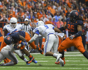 Chris Elmore has helped Syracuse's run game.