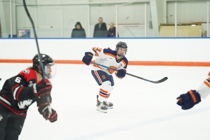 Madison Beishuizen was ejected from Saturday's game for boarding. 