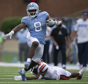 Syracuse allowed 21 unanswered points in the fourth quarter in its 31-6 season-opening loss against UNC.