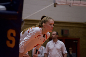 Marina Markova transitioned from outside hitter to middle blocker last season.