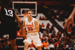 Syracuse leads Northeastern in series victories, 7-0. The Orange and the Huskies' latest matchup (pictured here) was in 2018.