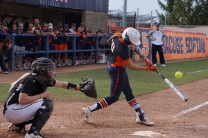 Syracuse hit two home runs against UNC Charlotte to cap off an eight-hit 5-3 victory. 