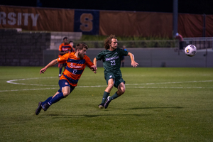 After missing Syracuse’s nonconference victory against Niagara, defender Buster Sjoberg was at the forefront of a shutout over a Binghamton.