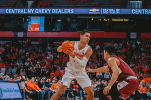 Swider made one 3-pointer in the first half when he grabbed the board of an errant layup and finished the transition possession with a conversion from downtown.