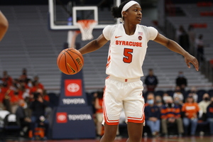 Teisha Hyman led Syracuse in scoring against Ohio State. 