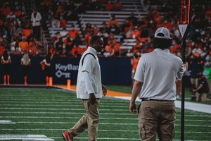 Three of Syracuse's offensive lineman are of Pacific Islander and Polynesian descent.