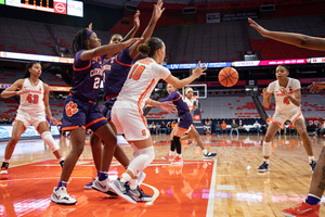 Syracuse struggled offensively in its loss to the Seminoles, finishing under 35% from the field. 