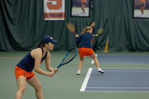 Syracuse won its first conference match of the season, beating Clemson 4-0.