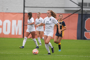 Freshman Grace Gillard has been an anchor in defense during SU's 7-1 start to the season.