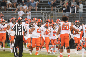 The first person to earn a D-1 scholarship from Thetford, Quebec, Dino Babers said Matthew Bergeron is Syracuse's best offensive lineman