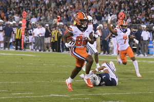 Purdue enter with 87 points through two weeks, and Aidan O'Connell, who Dino Babers said will be the best quarterback Syracuse has faced this season