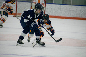 Despite a promising second period, Syracuse were unable to find the net, losing 7-0 to No. 10 Penn State 