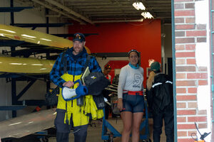 Before his coaching career, Luke Mcgee rowed for three different college teams and was part of the USA national team. Syracuse is McGee's fourth collegiate coaching job.