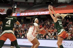 Dyaisha Fair and Georgia Woolley both notched 14 points while Alaina Rice scored 11 in Syracuse’s comfortable victory over Miami.