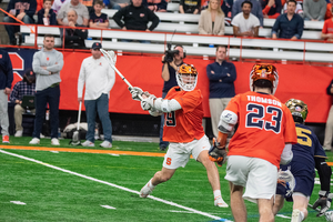 Syracuse dropped three spots to No. 15 in the latest Inside Lacrosse Rankings. The Orange recently fell 19-12 at then-No. 4 Virginia. 