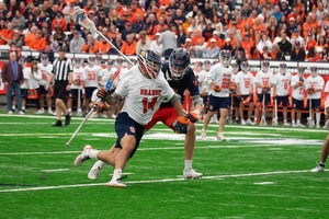 Syracuse midfielder Jake Stevens was selected No. 10 overall in the PLL draft by the New York Atlas.