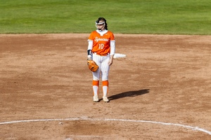 Syracuse pitcher Lindsey Hendrix (pictured) and outfielder Madelyn Lopez both earned All-ACC Third team the conference announced Wednesday.  