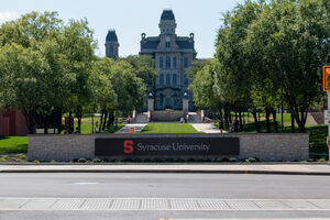 Syracuse University dropped 20 spots in The Wall Street Journal's 2025 Best Colleges in the U.S. list. Forbes' 