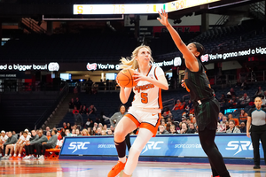 Georgia Woolley and Sophie Burrows have been steadily improving over SU's last few games, which they'll take into its next matchup with BC.