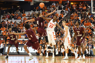 Syracuse outshot Texas Southern by 0.7 percent from the field. But the Tigers finished with a better 3-point percentage.