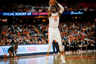 Brissett attempted a pair of 3-pointers but missed both. After one miss, assistant coach Adrian Autry turned and made a line-drive motion with his hands, depicting the trajectory of Brissett’s shot. 