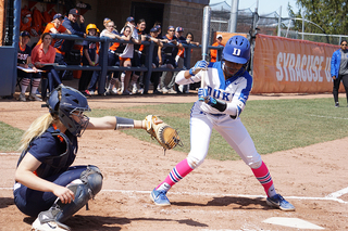 Carideo frames a pitch. 