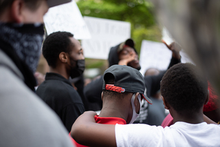 People marched together to grieve for the Black lives lost to police brutality and systemic racism.