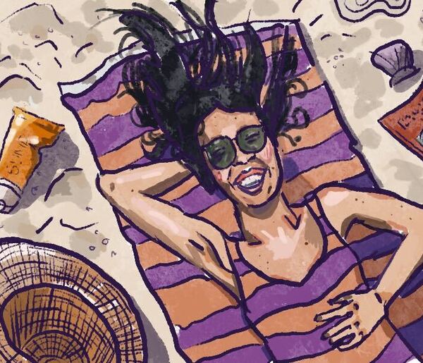 Our humor columnist says to ditch 'hot girl summer' and follow these beach trip tips